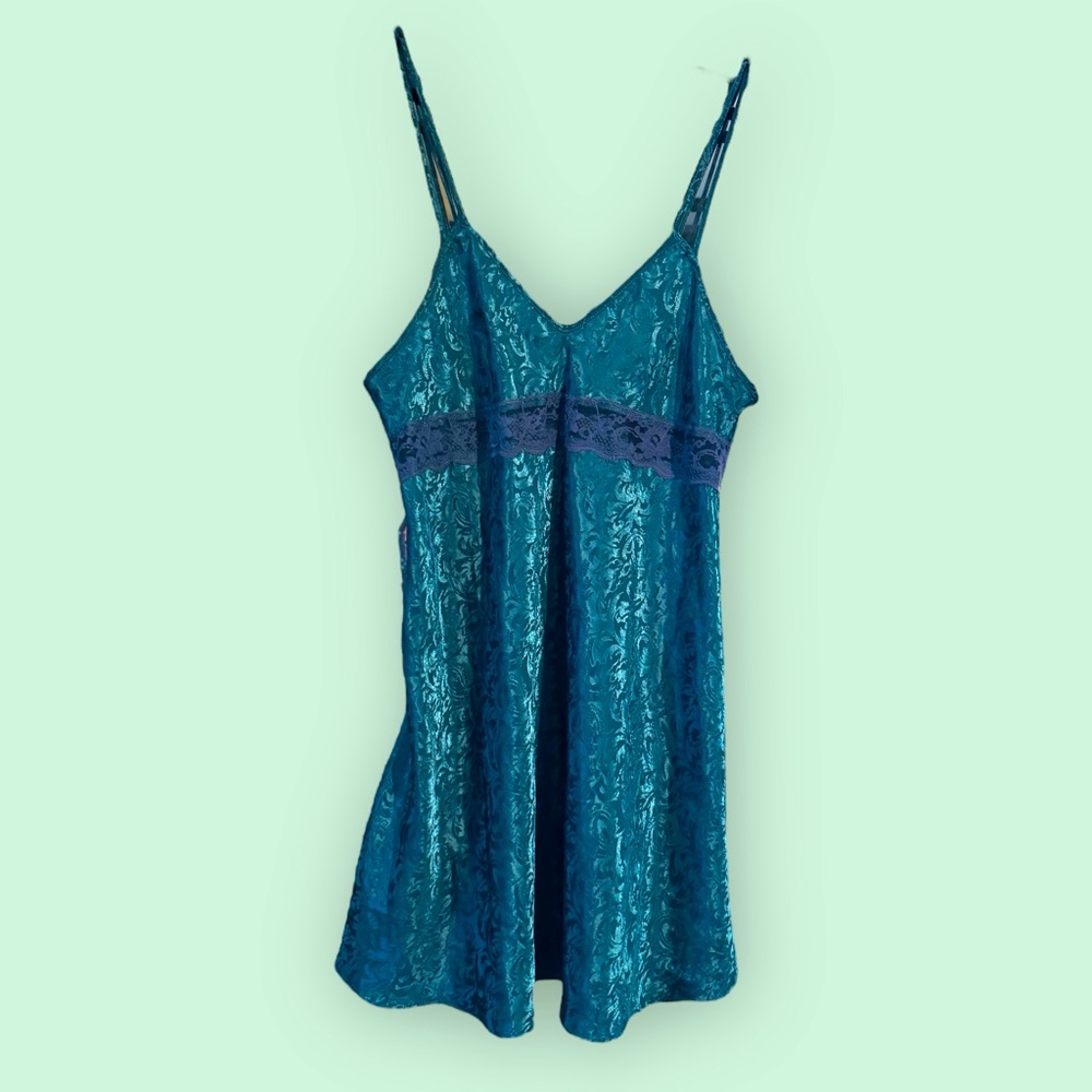 Vintage Spaghetti Strap Lingerie Dress